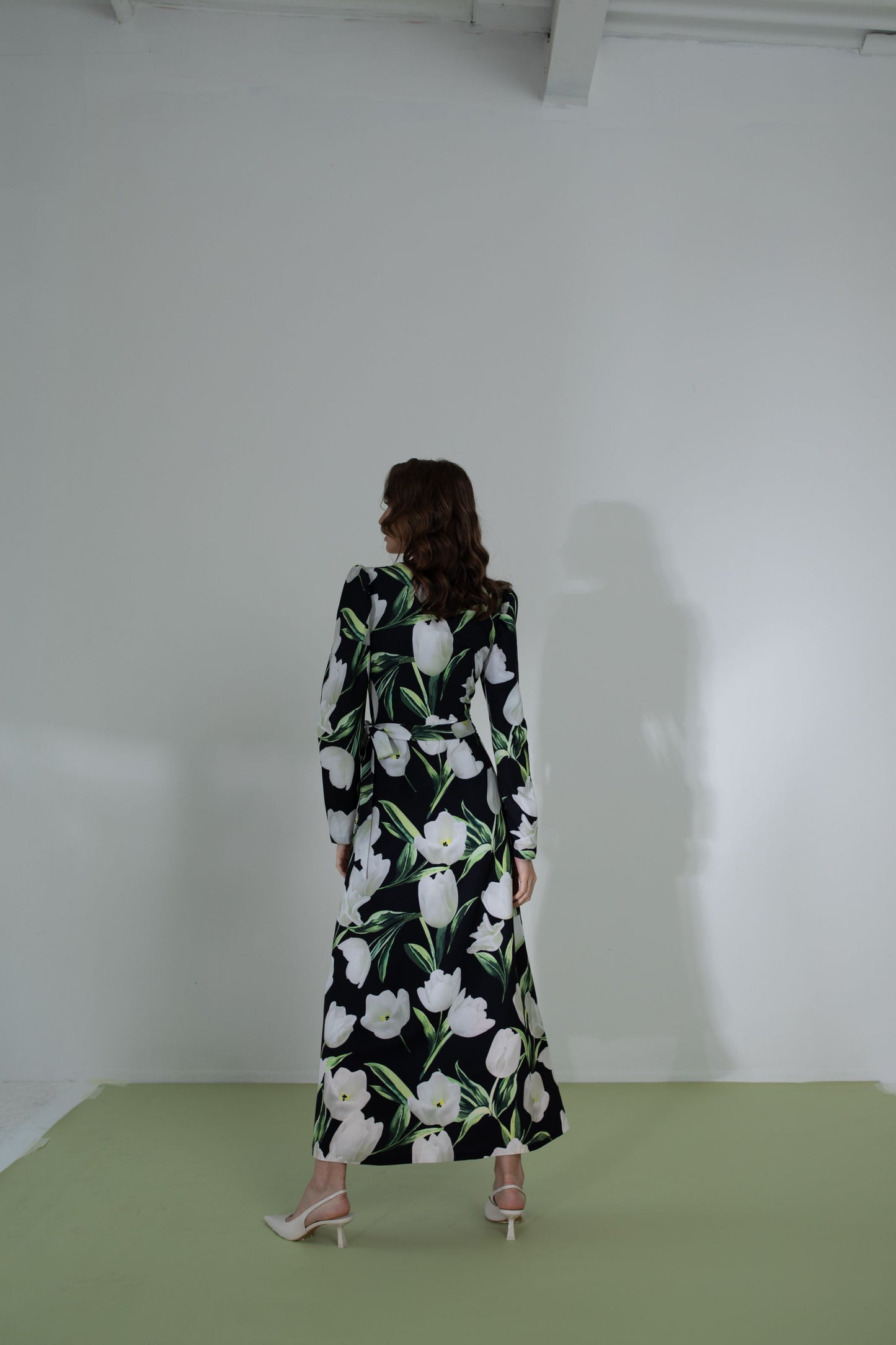 Amore Wrap Long Dress