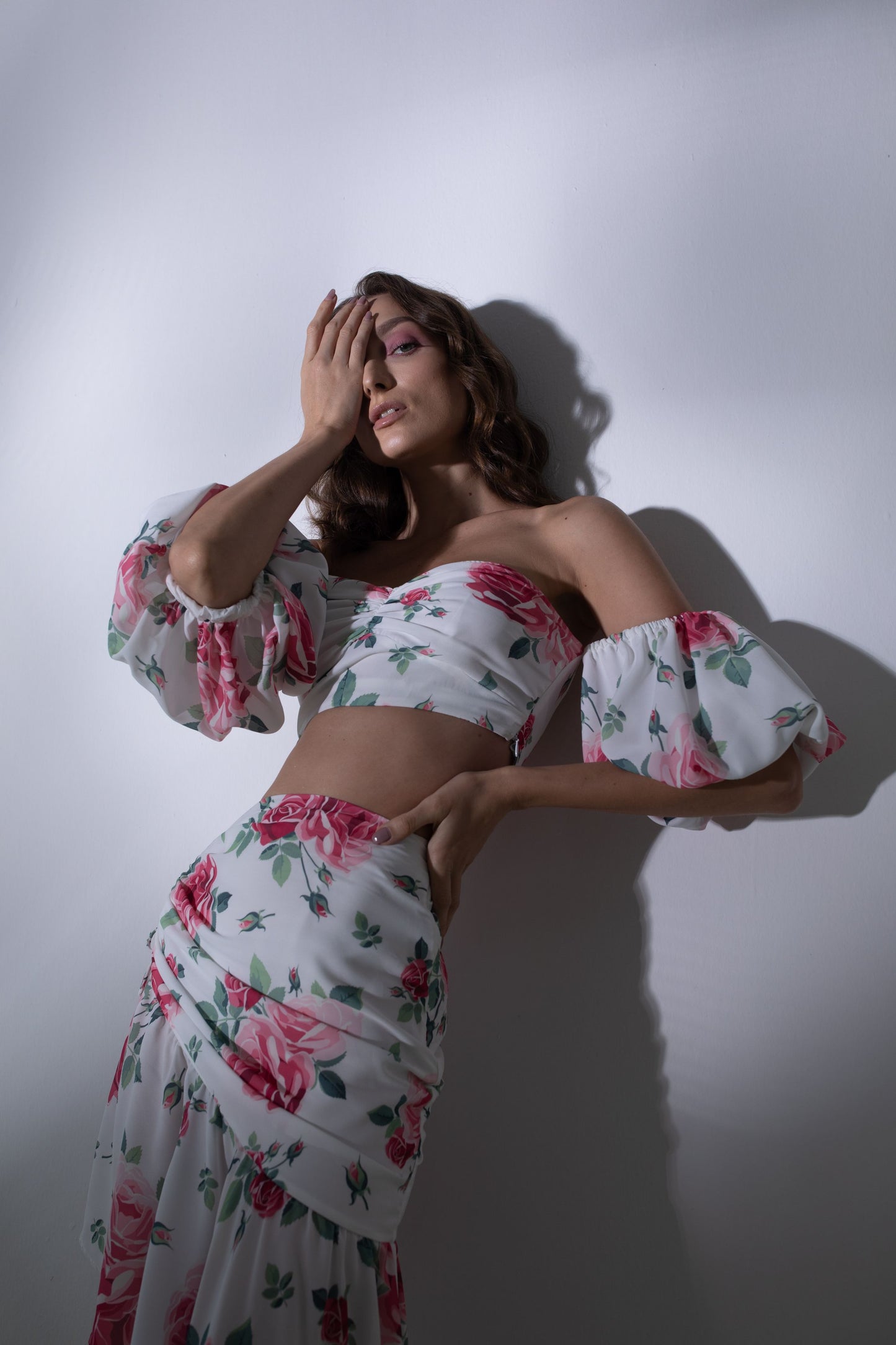 Clara Off Shoulder Crop Top