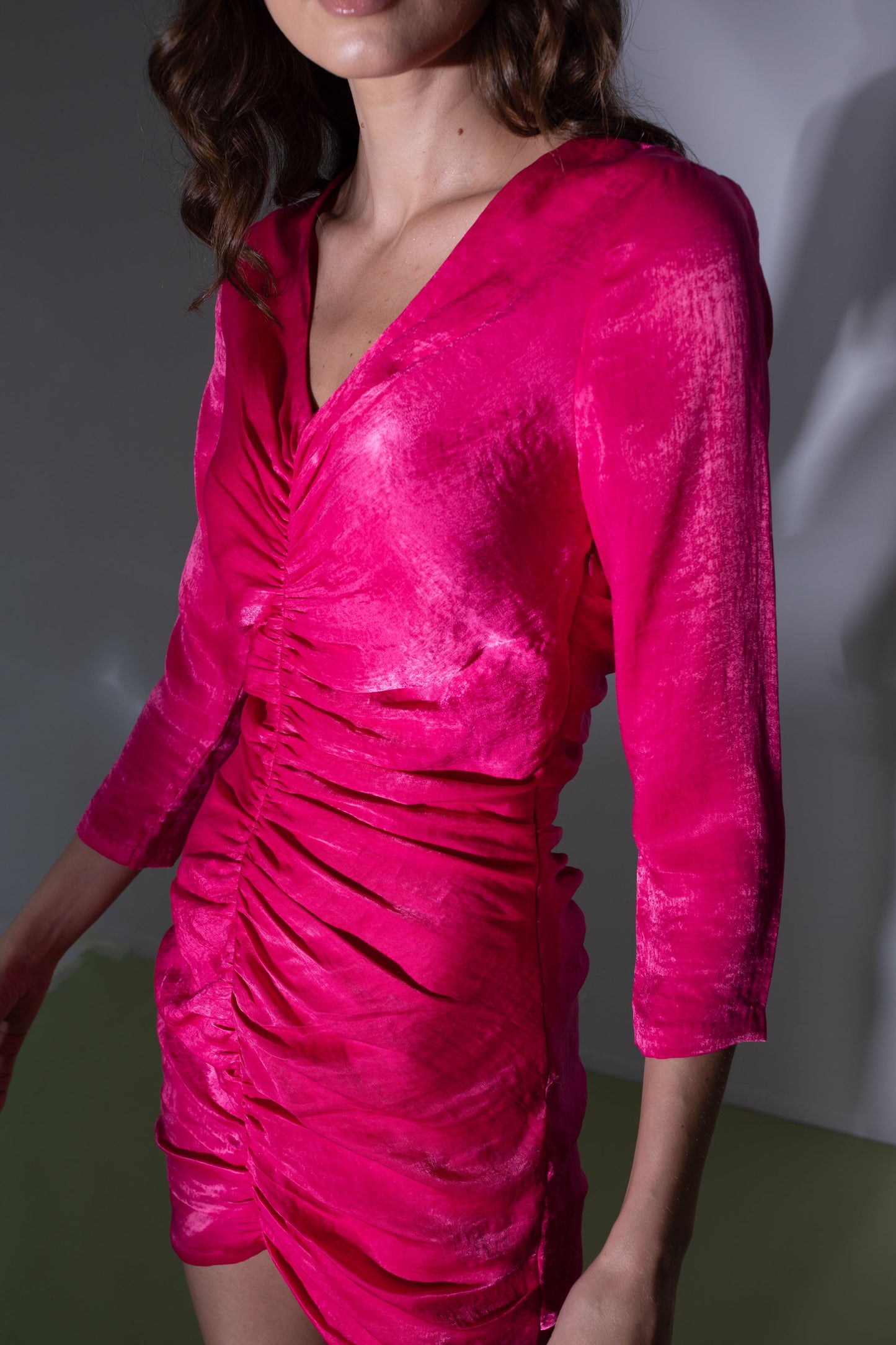 Alice Ruched Short Dress