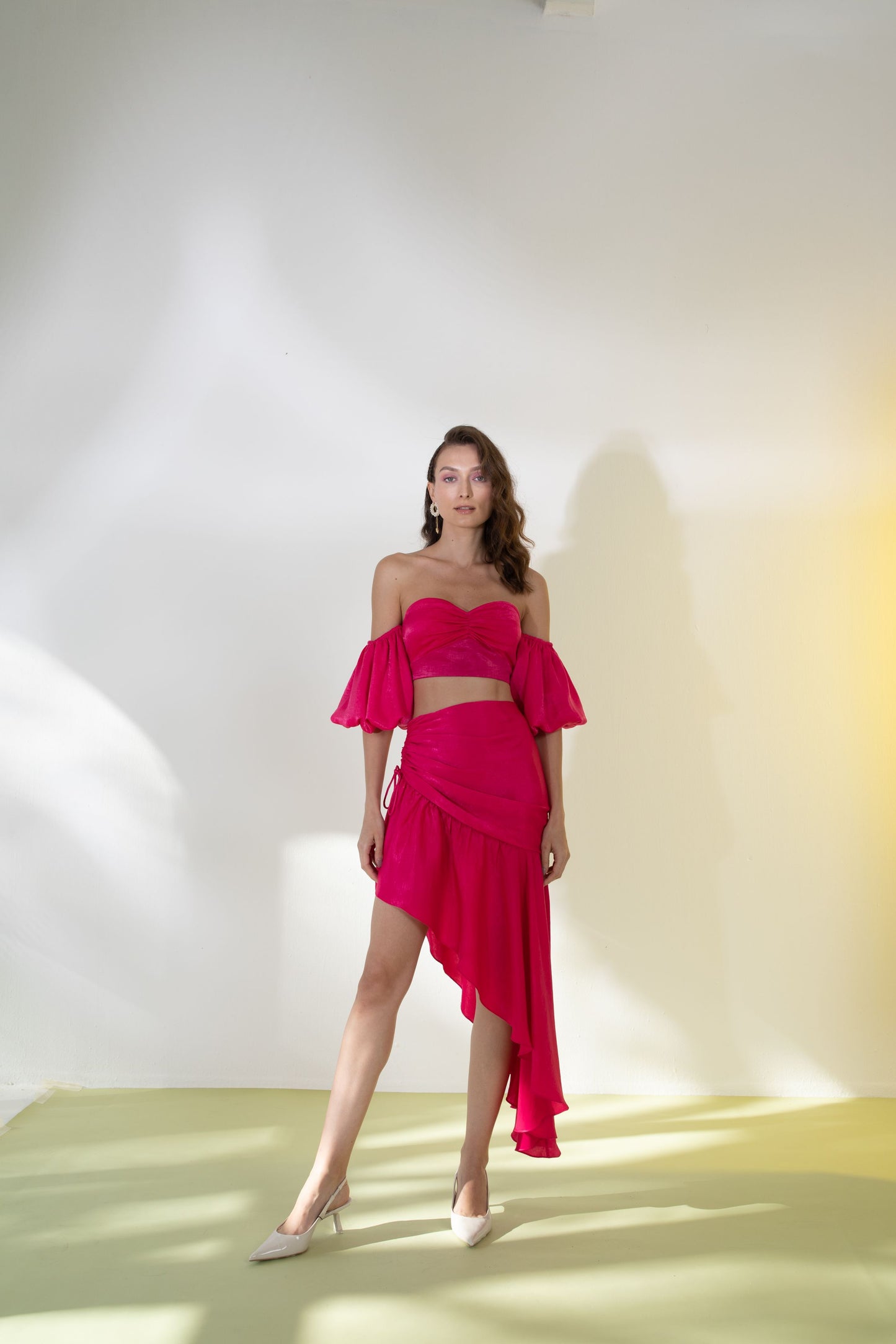 Alice Off Shoulder Crop Top