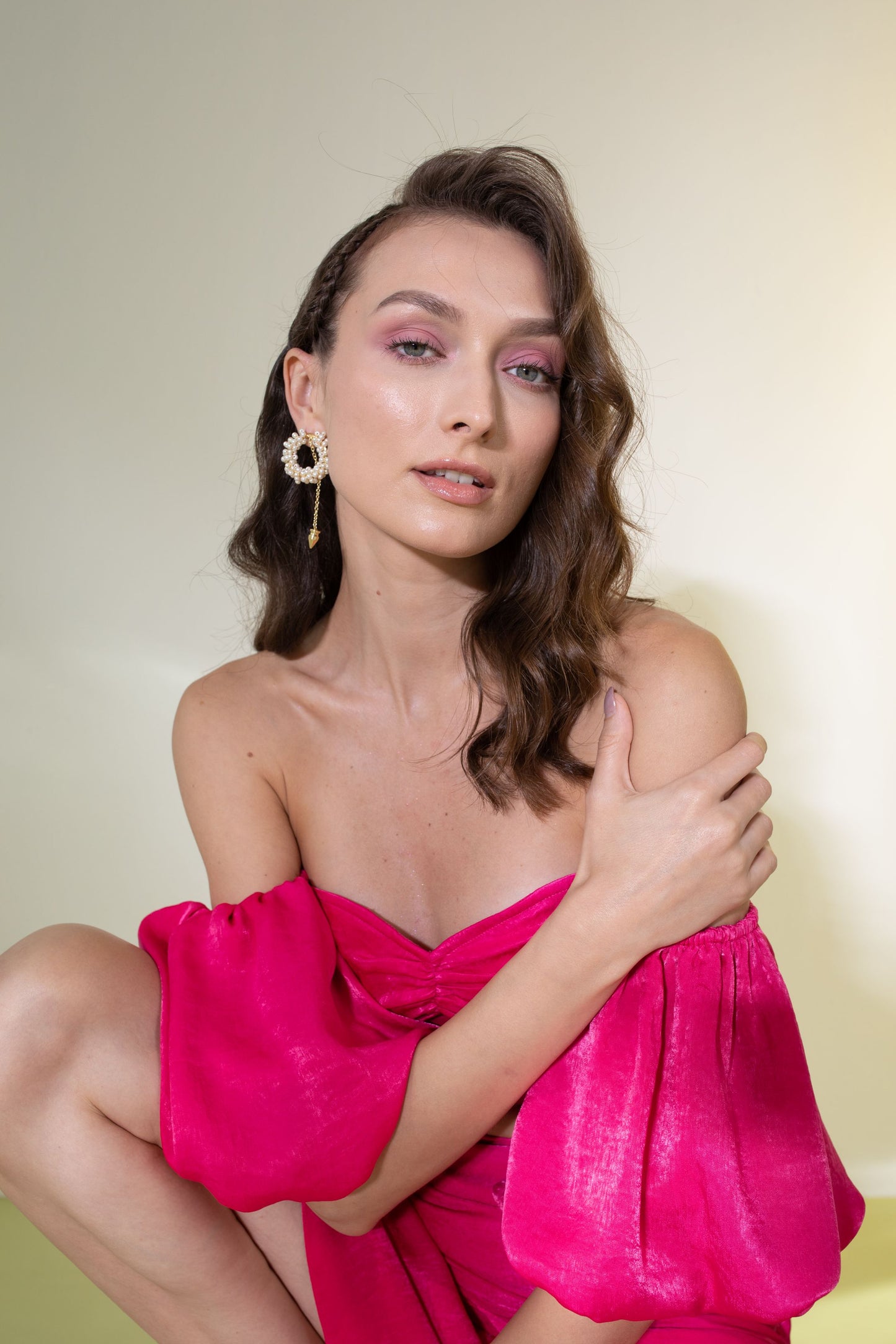 Alice Off Shoulder Crop Top