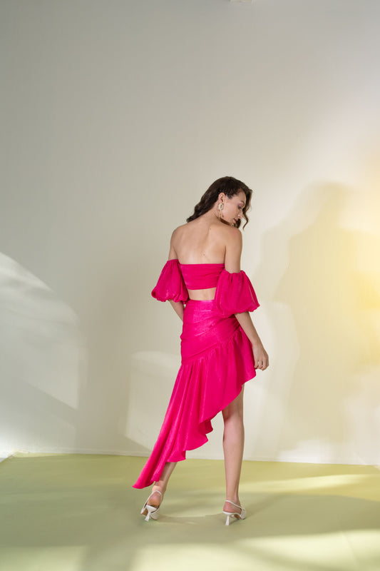 Alice Off Shoulder Crop Top