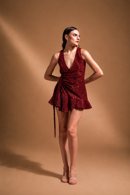 Scarlet Short Dress