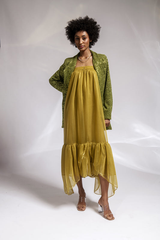 Violet Midi Dress